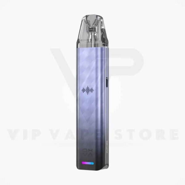 Oxva Xlim SE 2 Pod kit system 30w with voice technology which keeps updated about every detail, combines power and convenience with a robust 30W output, an extended 1000mAh battery life, and compatibility with universal XLIM series cartridges. The device's top/side fill cartridges, featuring 0.4Ω to 1.2Ω resistance, guarantee a powerful vaping Designed for ease of use, the kit incorporates a side wattage adjustment button for precise control. The stylish exterior, vibrant RGB indicator, and minimalist design not only enhance its fashionable appeal but also contribute to efficient power consumption, ensuring long-lasting performance. The inclusion of a colorful RGB battery indicator allows users to monitor battery levels at a glance, promoting extended usage time. Oxva Xlim SE 2 Pod kit Features: 18 mint fast charging 1000 mah battery 3ml pod capacity 30w max output Airflow Control  Side AFC 4 types of cartridges for different experience  SPECIFICATION: Weight: 44.5g Colors: 6 Colors Material: Aluminium alloy+PCTG RGB Lighting Effect: Colorful Marquee Coil Specifications: V2 replacement pod 0.6/ RDTL freebase ( 20-30w ) V2 replacement pod 0.8 MTL or DL ( 12-20w ) Package : device 1* 0.6Ω cartridge(pre-installed) 1* 0.8Ω cartridge Type-C Cable Lanyard User Manual