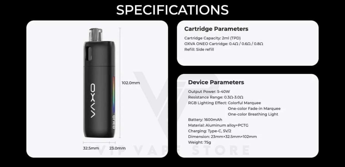 Buy oxva oneo online low price in Pakistan