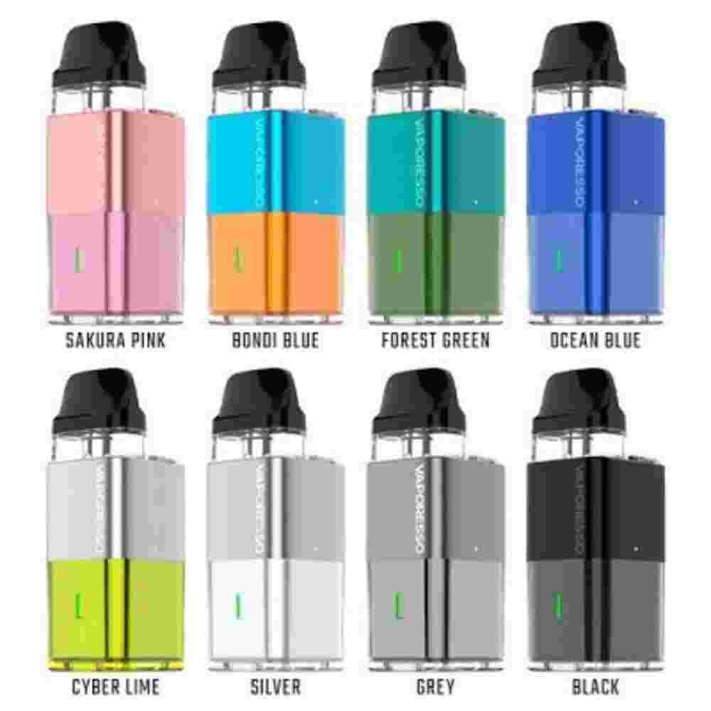 Vaporesso Xros Cube pod kit colors