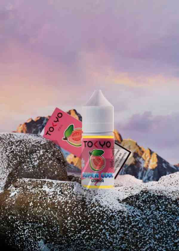 Guava 30ml Tokyo Super cool series Craving a flavor fusion? Dive into the vibrant chill of Guava 30ml, a tropical tempest from the Tokyo Super Cool Series. This icy-licious e-liquid explodes with sun-kissed guava sweetness counterbalanced by a bracing menthol blast, leaving you reinvigorated and refreshed. Experience the Tokyo Super Cool signature: intensely smooth throat hits delivered through high-quality salt nic, perfect for pod system. Indulge in 30ml of pure island paradise, available in a range of nicotine strengths to suit vaping vibe. Escape the ordinary, embrace the icy tropical, and taste the difference with Guava 30ml! VG/PG: 50%/50% Size: 30 ml Nicotine Strength:  35mg/50mg
