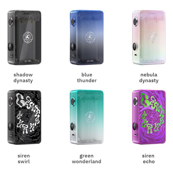 Lost Vape Centaurus P200 box mod vape 200-watt Ditch the weak hits and embrace bold flavor with the beast unleashes intense clouds and vibrant tastes, ideal for vapers seeking a truly powerful and flavorful experience. But the Centaurus P200 isn't just about brute force. It boasts a sleek design that's as pleasing to the eye as it is comfortable in your hand. Packed with advanced features, this mod elevates your vaping game to new heights.