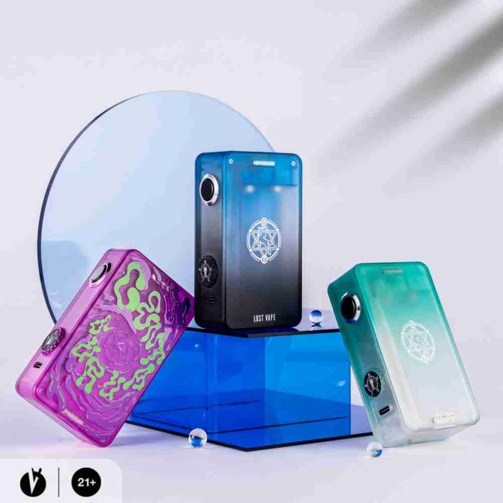 Lost Vape Centaurus P200 Mod is a 200W powerhouse vape mod offering intense flavor, a sleek design, and advanced features like a user-friendly potentiometer knob. Perfect for serious vapers seeking a powerful and long-lasting experience.