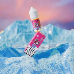 Tokyo Super Cool Series dragon fruit 30ml salt hits you with DragonFruit. This vape juice blends sweet, exotic dragon fruit with a blast of cool menthol for a truly refreshing and unique vape experience.