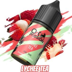 Indulge in the delicious and refreshing taste of Lychee tea 30ml OX passion by oxva. While 30ml bottle offers a perfect blend of fruity sweetness and bold tea flavors. Whereas satisfy your cravings and elevate your taste buds with every sip. Sip into a world of pure bliss with OX passion by oxva's Lychee Tea in a convenient 30ml bottle. Experience the perfect fusion of luscious lychee sweetness and robust tea flavors. Crafted to tantalize your taste buds and uplift your spirits with every delightful sip. Further more embrace the refreshingly unique blend that will leave you craving for more. Experience a tantalizing journey of flavor with OX passion by Oxva - the Lychee tea that will awaken your senses and transport you to a world of fruity bliss. Savor the perfect harmony of sweet lychee and robust tea notes in every drop of this 30ml bottle. So elevate your taste buds, satisfy your cravings, and treat yourself to a refreshing escape with each delightful sip.