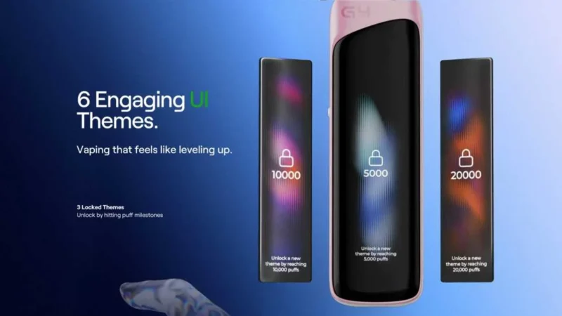 Uwell Caliburn G4 Pro Pod Kit System themes