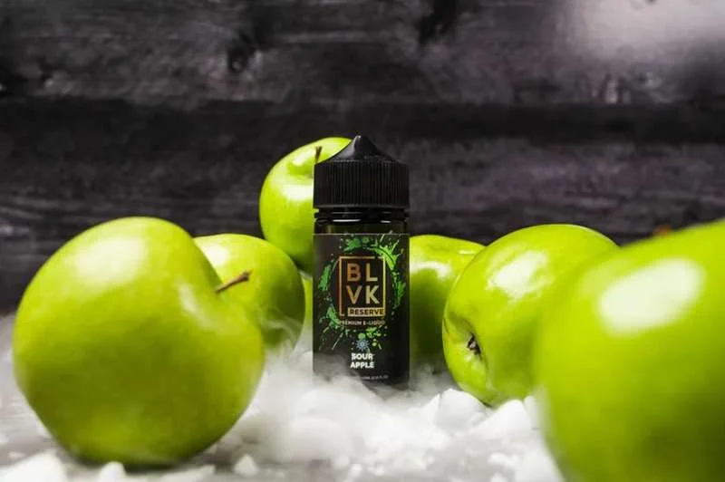 Blvk Reserve Sour Apple 100ml E-liquid 3mg and 6mg best price in Pakistan