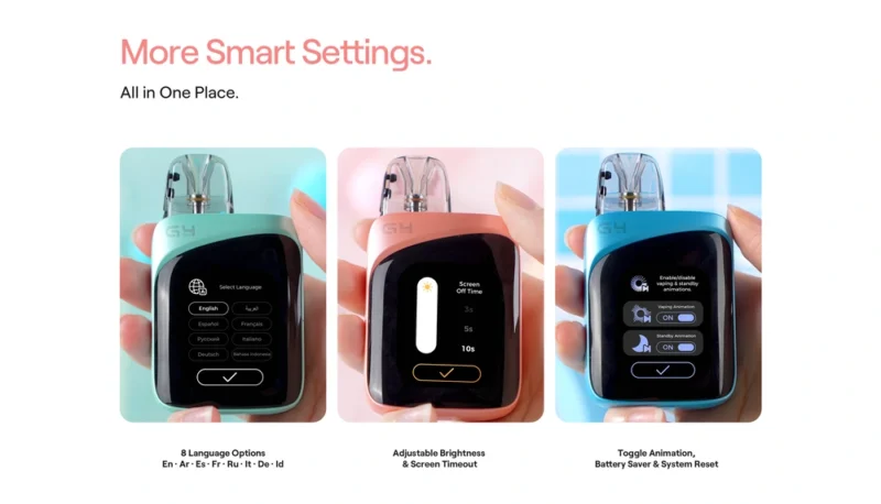 Customize user interface and more enhance settings