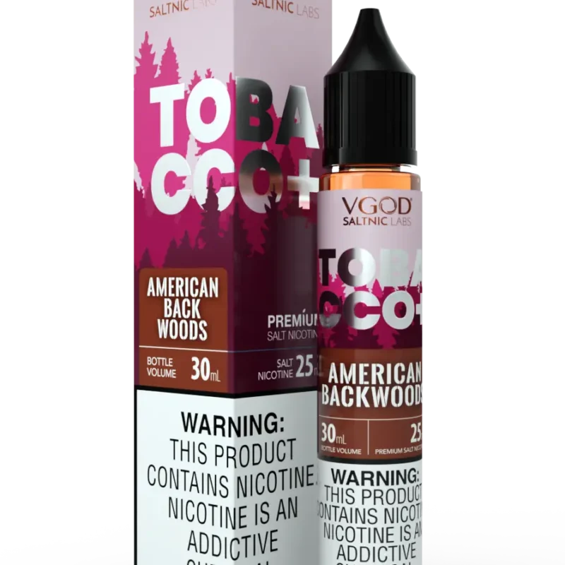 VGOD American backwoods tobacco plus 30ml buy online at best price in Pakistan