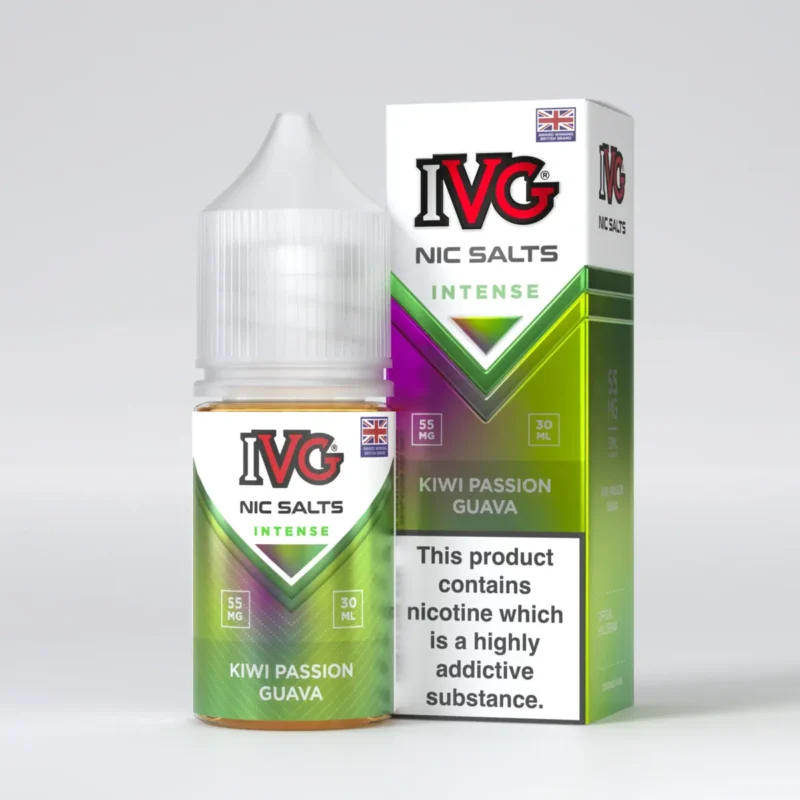 Buy online Kiwi passion guava 30ml IVG salt nicotine from VIP vape shop