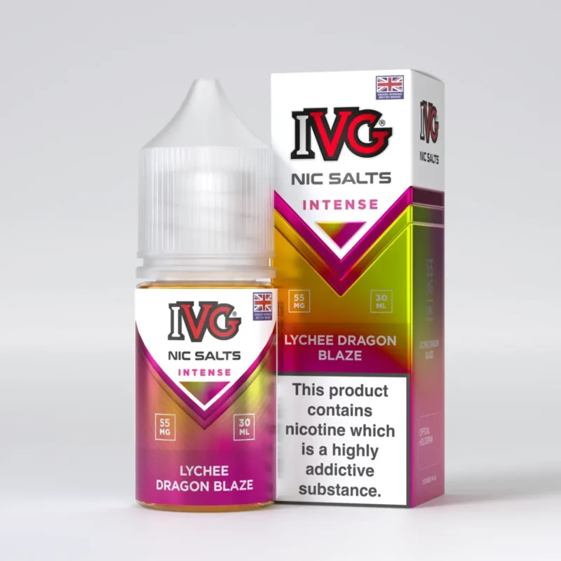 Buy online Lychee dragon blaze 30ml IVG salt nicotine from VIP vape shop