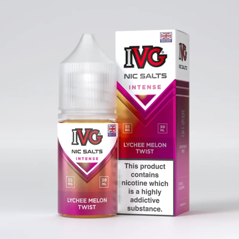 Buy online Lychee melon twist 30ml IVG salt nicotine from VIP vape shop