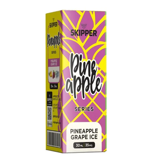 Buy online Skipper pineapple grape ice 30ml Nicsalt flavor