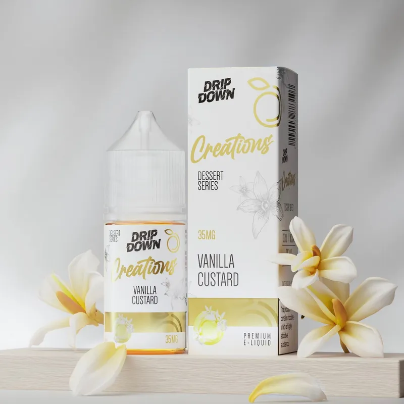 Vanilla custard drip down creations 30ml buy online best price in Pakistan