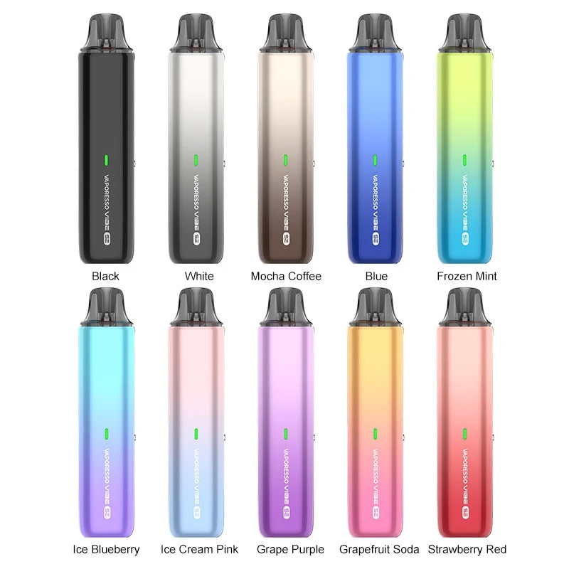 All 10 colors of Vaporesso Vibe SE pod kit at VIP vape store Pakistan with best price offer.