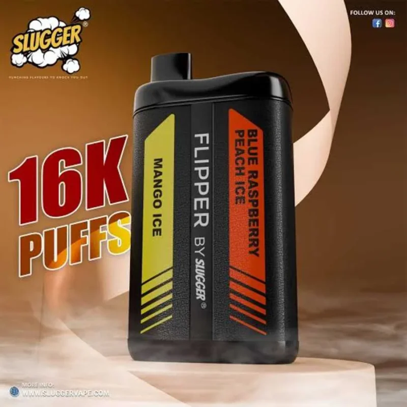 flipper by slugger 16k puffs disposable