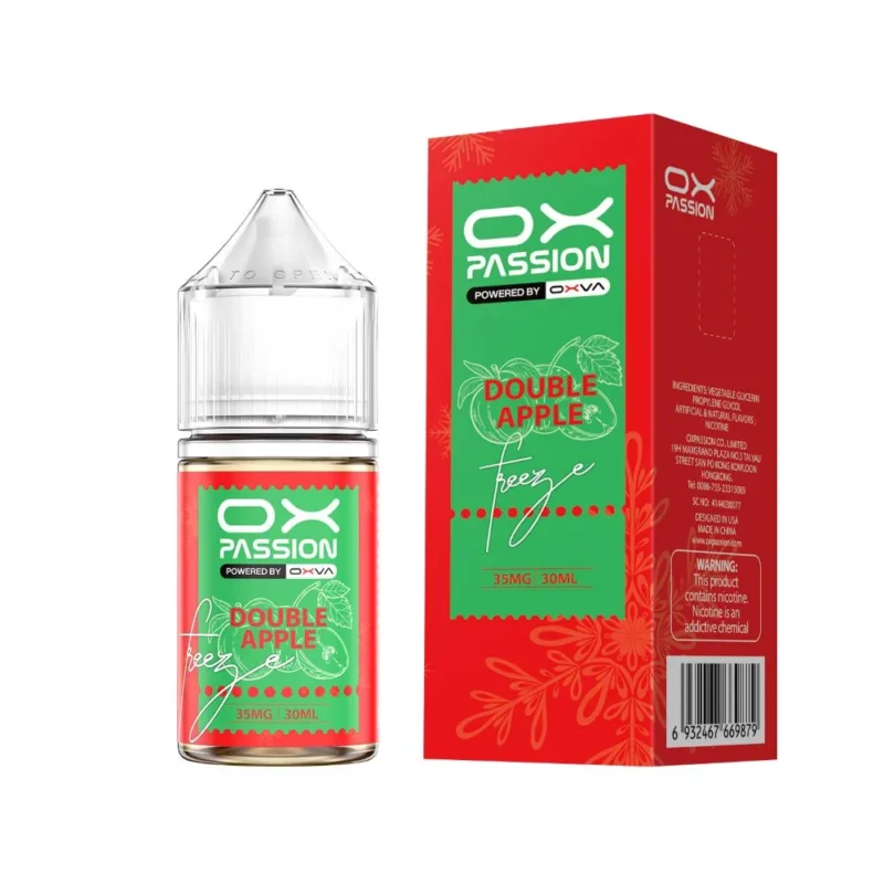 double apple ox passion 30ml freeze ice buy online best price