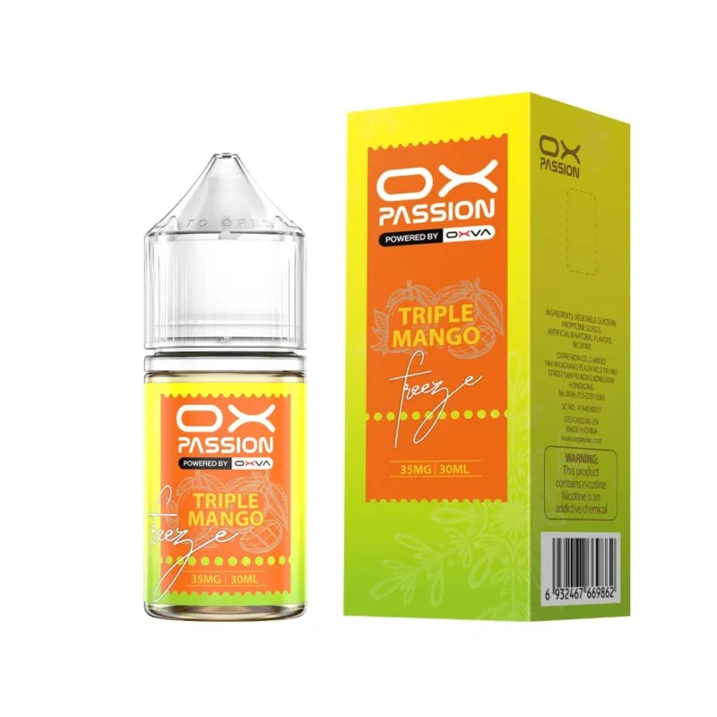triple mango ox passion ice flavor best price in Pakistan