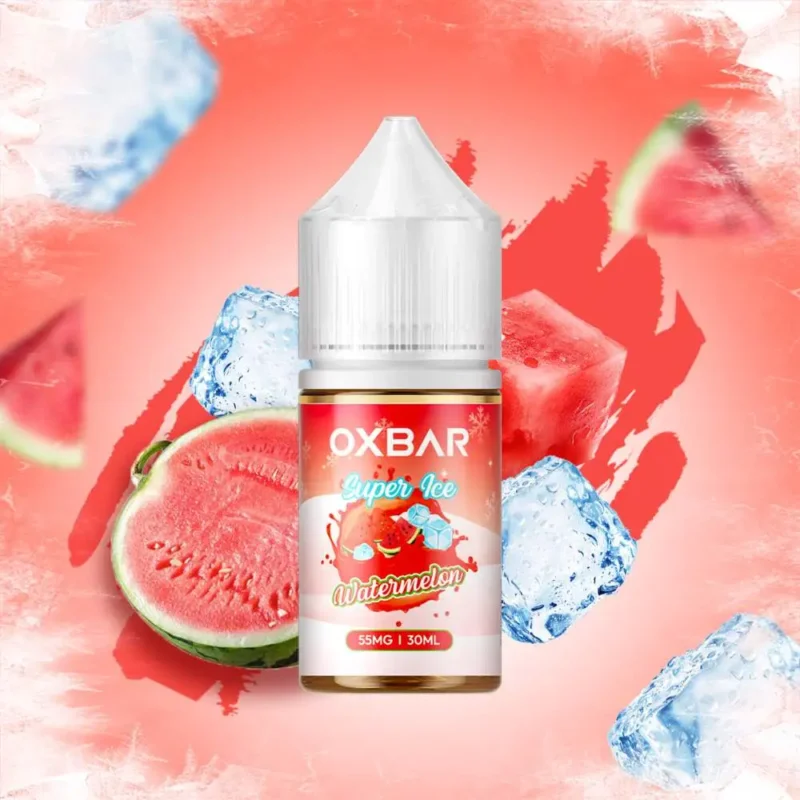 Shop online best price of Watermelon ice Oxbar salt nicotine 30ml in Pakistan