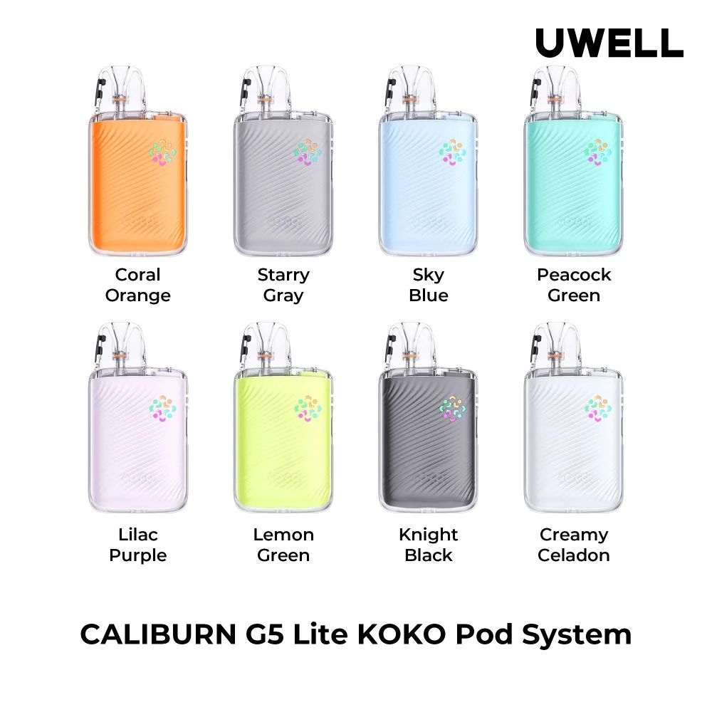 Buy 8 unique colors of G5 uwell pod vape