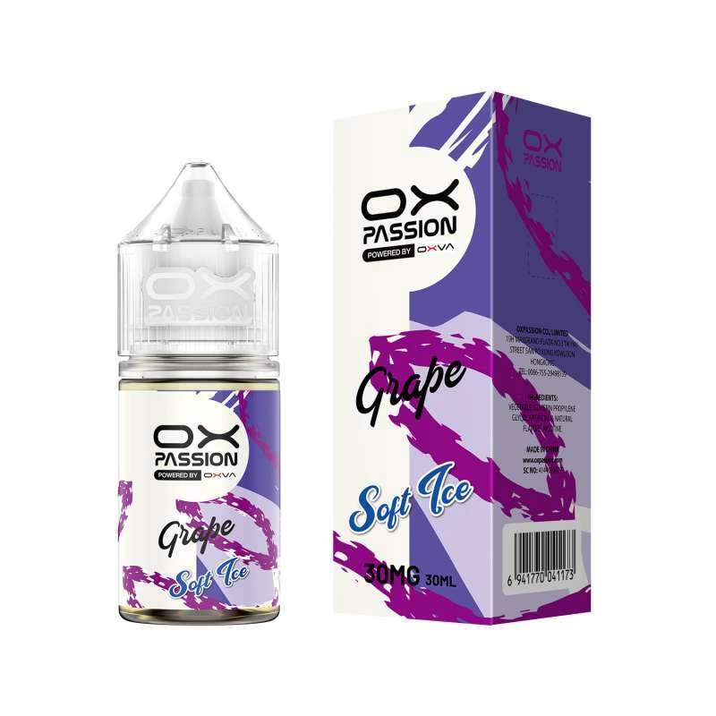 Grape ox passion 30ml soft ice 30mg 50mg in Pakistan