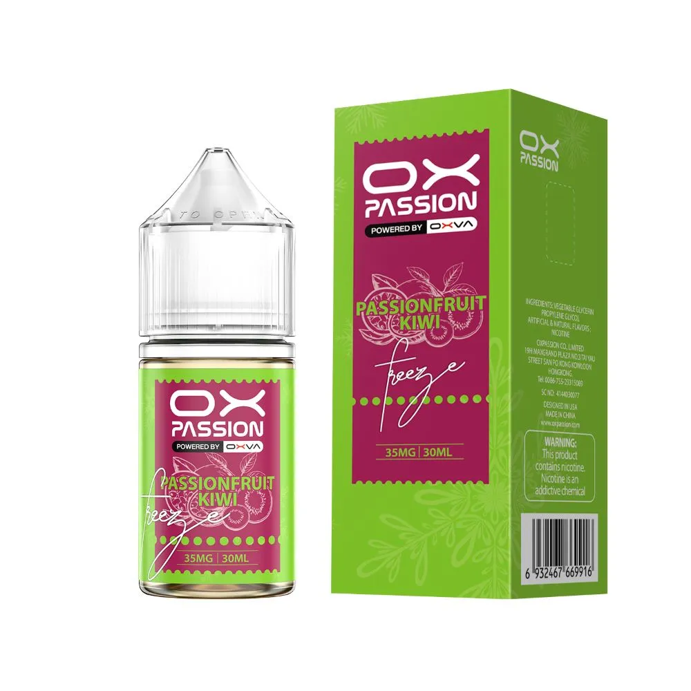 Passion Fruit Kiwi Ox Passion Freeze 30ml at Pakistan's most reputable vape shop.