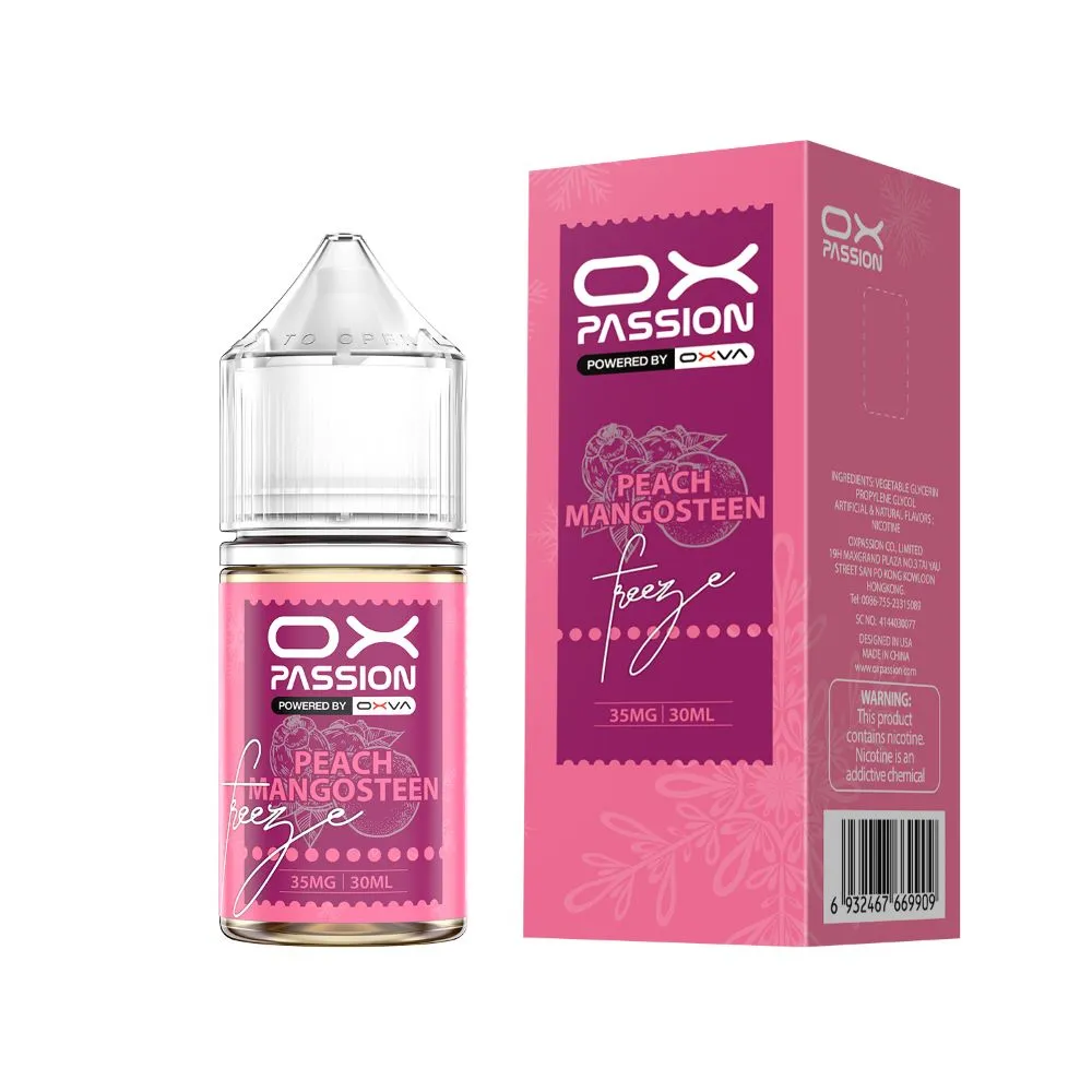 Peach Mangosteen Ox Passion Freeze 30ml Pakistan's no. 1 vape shop
