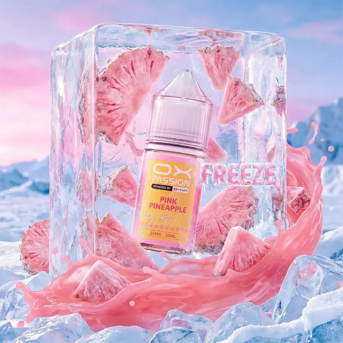 Pink Pineapple Ox Passion Freeze 30ml for caliburn, geekvape and Vaporesso pod kits
