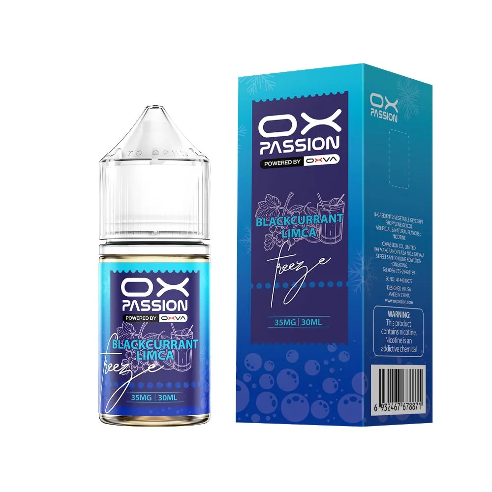 Blackcurrant Limca Ox Passion Freeze 30ml at Pakistan's best vape shop online