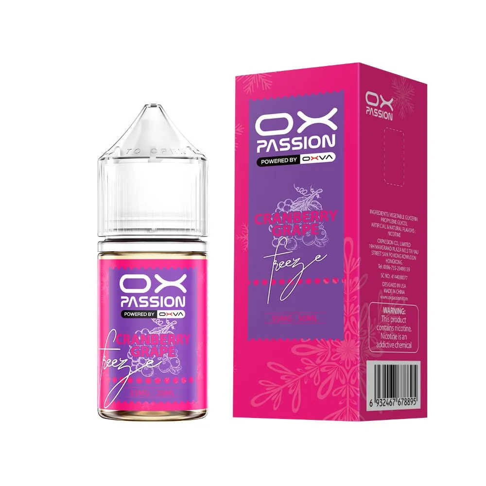 Cranberry Grape Ox Passion Freeze 30ml shop best price online in Karachi, Lahore and Islamabad.
